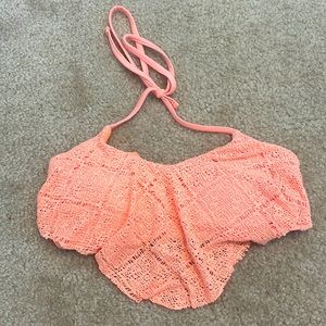 Xhilaration - Peachy / Orange Swim Suit Top